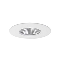 recessed luminaire BIG65 round, rigid LED IP65, white dimmable 8W 730lm 3000K 20-40� 20-40� CRI 80-89
