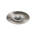 Outdoor LED Einbaustrahler OBIRA, IP65, 230V AC, 7W 1800-3000K 420lm 38�, CRi >90, DOB mit AB, dim-to-warm, starr, nickel matt