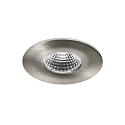 Outdoor LED Einbaustrahler OBIRA, IP65, 230V, 6.9W 3000K 550lm 38�, CRi >80, DOB mit AB, dimmbar, starr, nickel matt