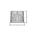 Brumberg LED Reflektor-Einsatz MR16, � 5cm / L 4cm, IP20, 350mA, Plug&Play, dimmbar, 3W 2700K 290lm 38�