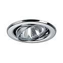 HV-Einbaustrahler BRONNY, IP20, � 8.2cm, GU10 max. 10W, schwenkbar, chrom gl�nzend