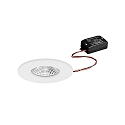 Outdoor LED Einbau-Downlight BB20, IP65, � 8.5cm, 230V, 7W 3000K 620lm 36�, schaltbar, starr, wei�