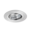 LED Einbaustrahler-Set JANIA-R PHASE, IP20, � 9.3cm, 230V, 6W 3000K 730lm 38�, dimmbar, schwenkbar, Alu matt