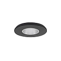 recessed luminaire ZONDRA LED rigid, direct IP20, black dimmable 13W 1190lm 3000K 20-40� 20-40� CRI >80
