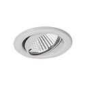 LED Einbau-Downlight-Set BB09 mit rund-Konverter, IP20, V4A, 230V, 6W 3000K 640lm 38�, dimmbar