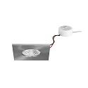 LED-Einbaudownlight 230 V AC, 50 Hz, 7, 3000K, Nickel