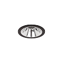 ceiling recessed luminaire APOLLO MINI round, direct IP20, black dimmable
