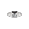 ceiling recessed luminaire APOLLO MIDI round, direct IP20, silver dimmable