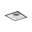 ceiling recessed luminaire APOLLO MEGA square, direct IP20, black 