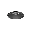 ceiling recessed luminaire DIOS MIDI round, direct IP20, black 
