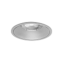 ceiling recessed luminaire DIOS MAXI round, direct IP20, silver dimmable
