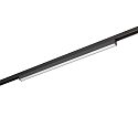 track linear luminaire PEPA LINEAR 60CM OPAL rigid, DALI controllable IP20, black matt dimmable