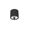 downlight APOLLO MIDI round, switchable, faceted IP20, powder coated, black 