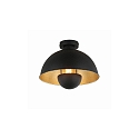 ceiling luminaire PIERIS � 31CM 1 flame, round E27 IP20, black matt dimmable
