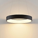 Brumberg pendant luminaire GEORGA 2CCT DIM CCT Switch, ring shape IP20, black matt dimmable