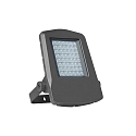 floodlight MATRIX swivelling IP66, titanium 