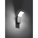 Brumberg Outdoor wall luminaire FAGI switchable LED IP54, graphite
