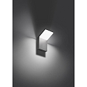 Brumberg LED Au�enwandleuchte INO, IP54, 7,9W, 3000K, 680lm, 230V, schaltbar, graphit
