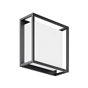 LED Au�enwandleuchte  ALLAN, IP54, 230V AC, 50 Hz, 11W, 3000K, 900lm, graphit, schaltbar