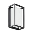 LED Au�enwandleuchte  ALLAN, IP54, 230V AC, 50 Hz, 13W, 3000K, 660lm, graphit, schaltbar