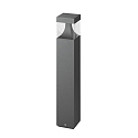 bollard lamp MEDUSA round, switchable LED IP54, graphite 