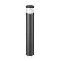 bollard lamp MEDUSA square, switchable LED IP54, graphite 