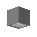 LED Wandanbauleuchte SELIA, IP54, 230V AC, 50 Hz, 2 x 9 W, 3000K, 2090lm, graphit, schaltbar