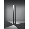 Brumberg bollard lamp ADDIA switchable LED IP54, graphite 