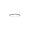 pendant luminaire ANDROS IN � 120CM Bluetooth controllable IP20, powder coated, black matt dimmable