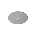 acoustical element SILENTIUM (SMOOTH) 59.5CM round, symmetrical, light grey