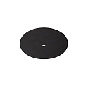 acoustical element SILENTIUM (SMOOTH) 59.5CM round, symmetrical, black
