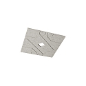 acoustical element SILENTIUM (STRUCTURE) 89.5CM square, symmetrical, beige