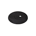 acoustical element SILENTIUM (STRUCTURE) 89.5CM round, asymmetrical, black