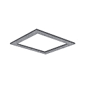 acoustical element SILENTIUM SQUARE 79.5CM square, grey