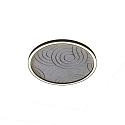 Akustik-Element SILENTIUM f�r LED Pendel-Ringleuchte BIRO40 (� 100cm / 10cm, direkt ), STRUKTUR, rund, � 89cm, grey