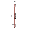 Brumberg DALI 3-Phasen-Zubeh�r, Flexibler Verbinder, wei�
