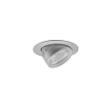 ceiling recessed luminaire ARTEMIS MICRO round, direct IP20, silver dimmable