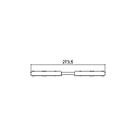 Brumberg Flexibler Verbinder zu 48V-Stromschiene PEPA, HOCH + FLACH, elektrisch, schwarz