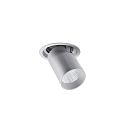 LED Einbaurichtstrahler TRAXX MICRO, 30�, 9W, 1100lm, IP20, 230V AC, 50 Hz, CRI > 90, rund, drehbar, 4000K, silber
