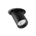 spot TRAXX MIDI round, swivelling, rotatable, switchable LED IP20, black 