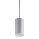 pendant luminaire TRAXX MAXI round, switchable LED IP20, silver 
