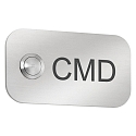 CMD Creative Metalldesign Gravur f�r Klingelplatte, 11 x 6cm (Art.-Nr. CMD-103, Edelstahl))