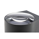 CMD Creative Metalldesign Outdoor LED Wandleuchte, IP65, Up&Down, mit Linsenoptik, 12W 3000K 891lm, anthrazit