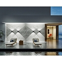 CMD Creative Metalldesign Outdoor LED Wandleuchte, IP65, Up&Down, mit Linsenoptik, 12W 3000K 891lm, anthrazit
