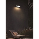 CMD Creative Metalldesign outdoor wall luminaire 355� ROTATION adjustable IP65, anthracite