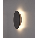 CMD Creative Metalldesign outdoor wall luminaire round, CCT Switch, indirect IP54, anthracite