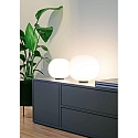 Casablanca table lamp ACAI 21 with switch E27 IP20, mat, opal white dimmable