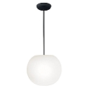 pendant luminaire ACAI 26 1 flame E27 IP20, mat, opal white dimmable