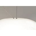 Casablanca Pendelleuchte AIH, 1-flammig, � 29cm, E27, IP20, wei�-matt / Alu geb�rstet