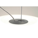 Casablanca Pendelleuchte AIH, 1-flammig, � 29cm, E27, IP20, wei�-matt / Alu geb�rstet